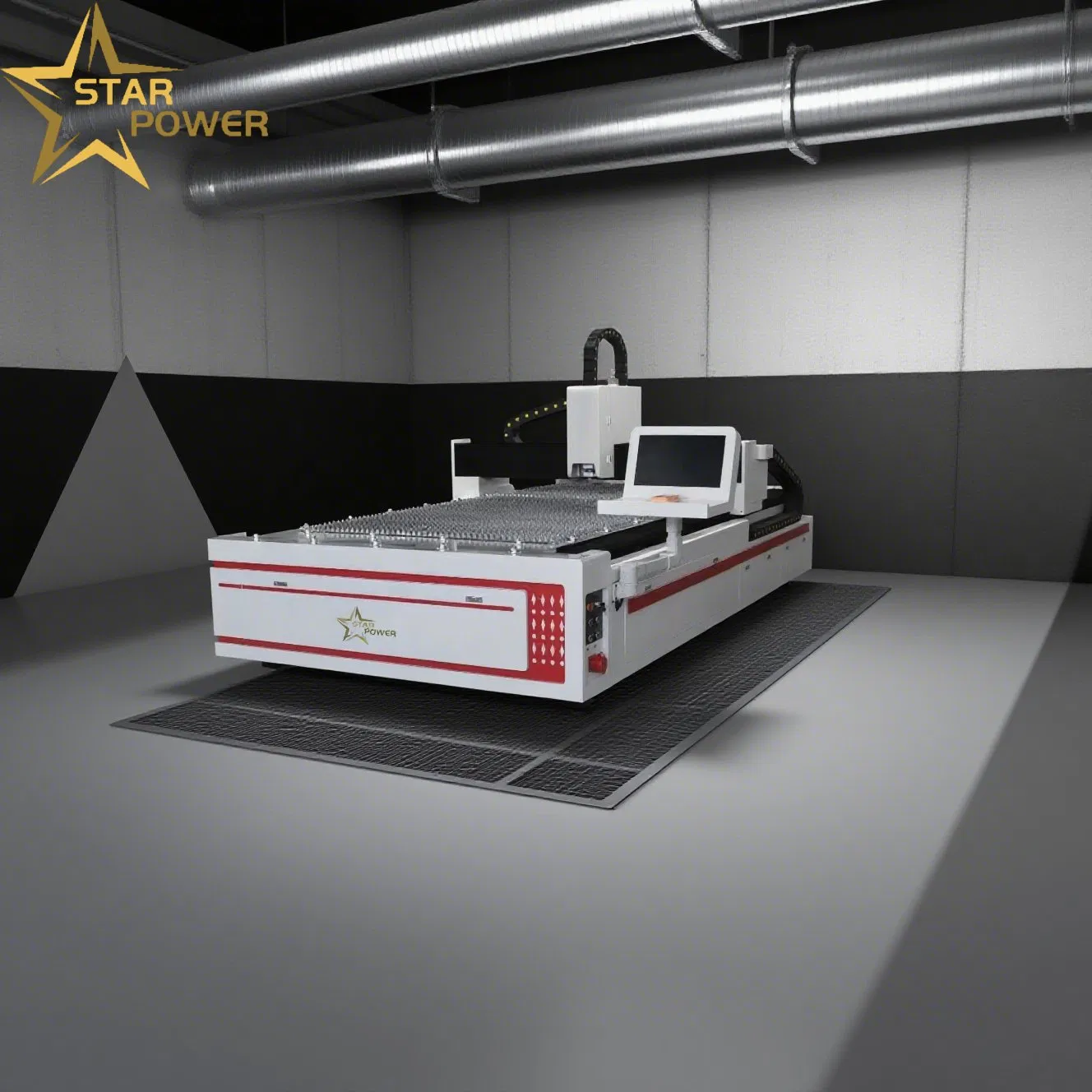 High-Precision Industrial Laser Cutter for Stainless Steel Fabrication