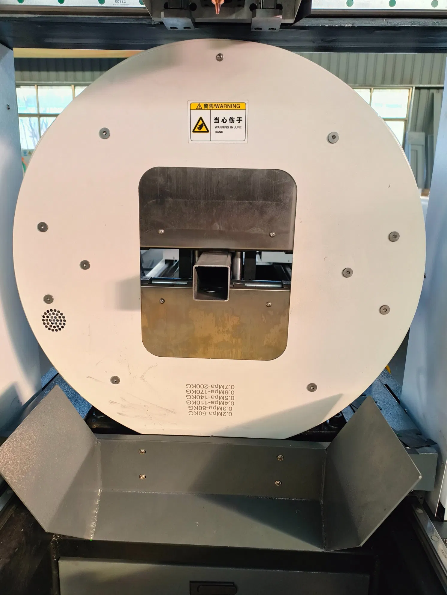 High-Precision Industrial Fiber Laser Cutter for Metal Tubes