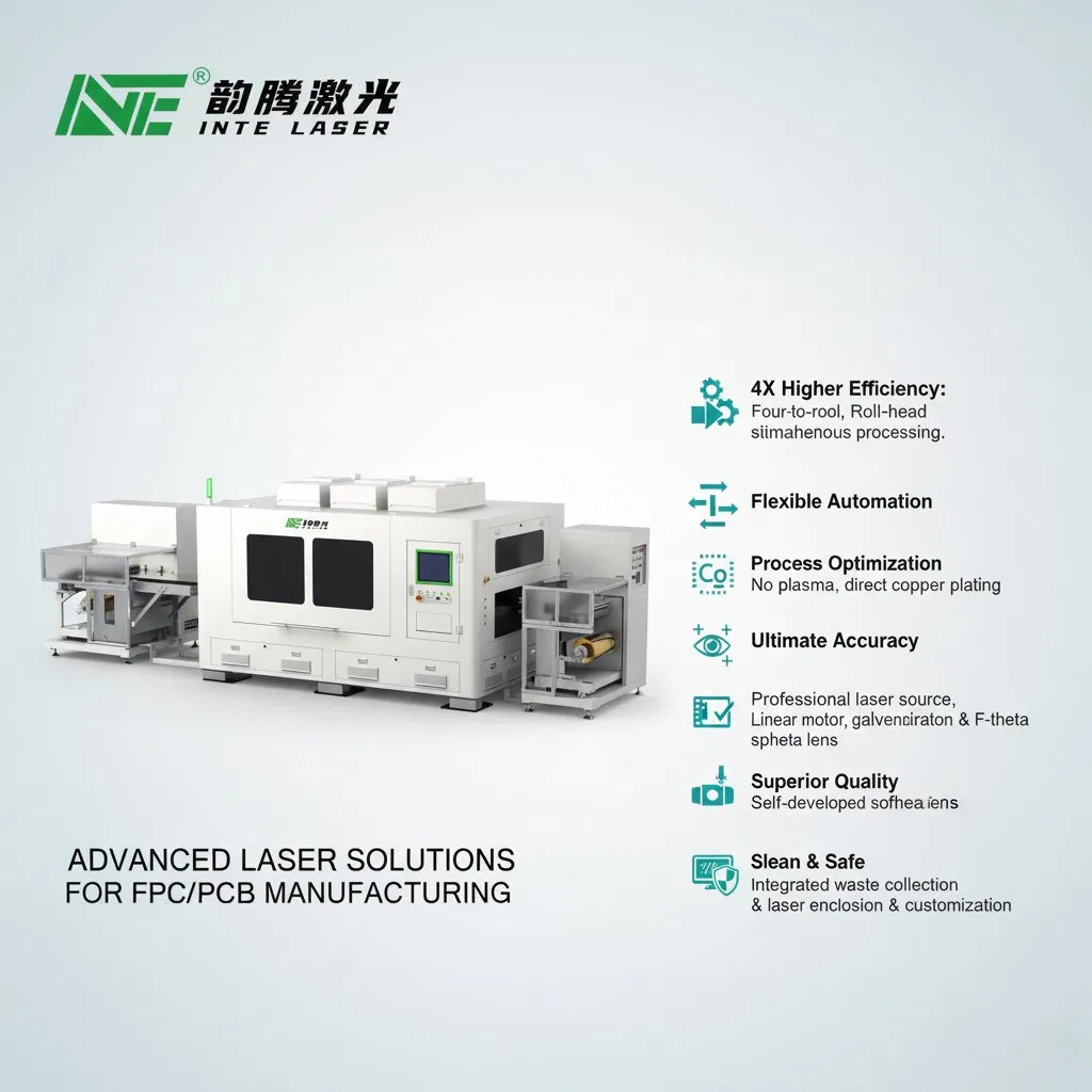 Advanced 4-Head Laser Drilling System: Cutting-Edge Technology for High-Speed PCB, Flexible Circuits &amp; Lithium Battery Applications