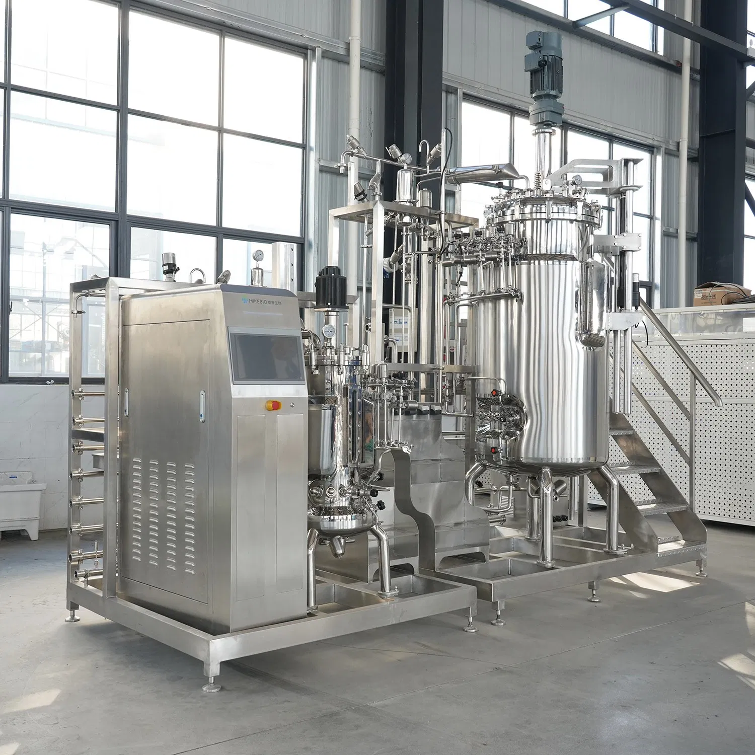 Multistage Fermenter System Applied in Organic Acid and Amino Acid Fermentation