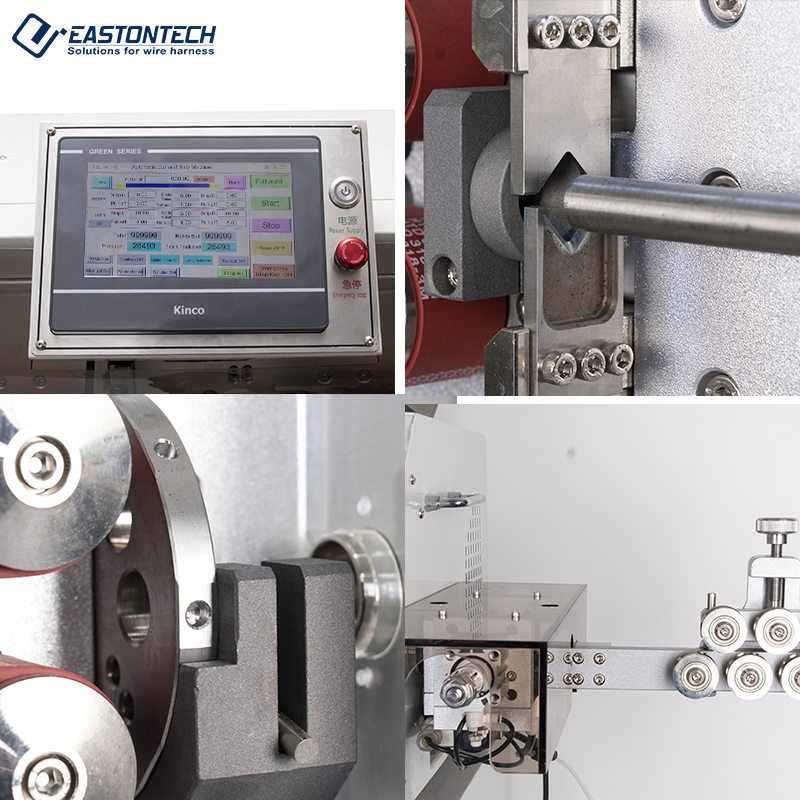 Precision Wire Cutting and Stripping Machine for Professionals