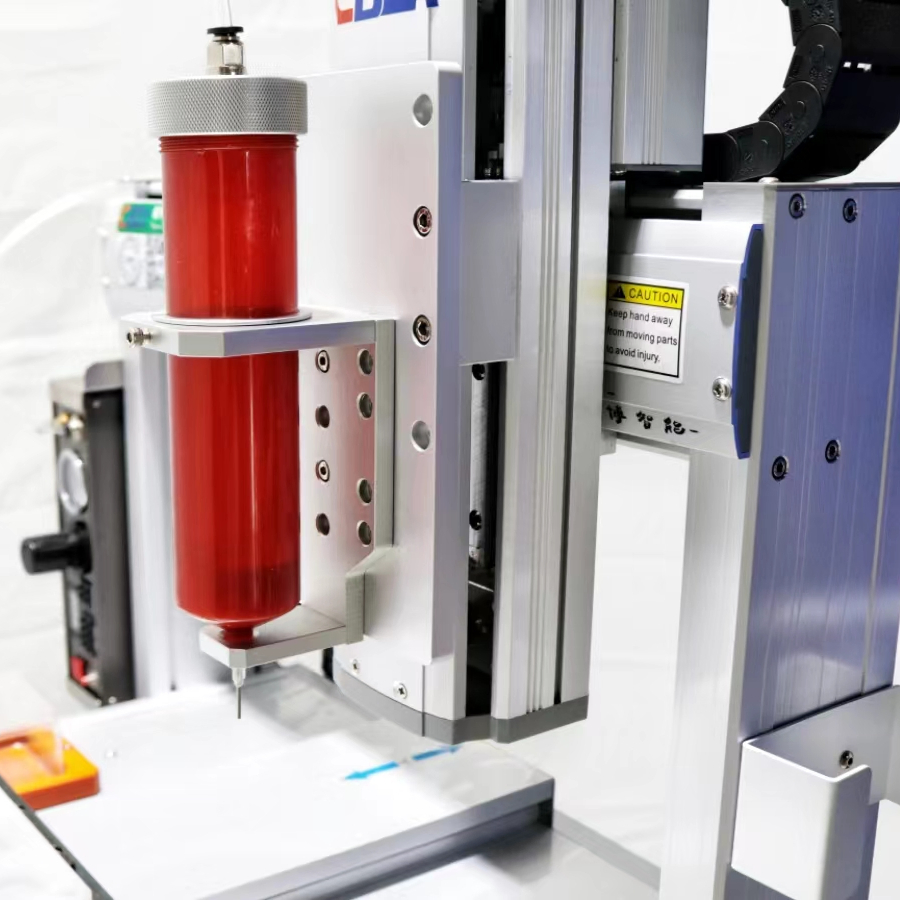 Ra Four-Axis Intelligent Glue Dispensing Robot / Programmable Rotary Glue Gun / Automotive Electronic Adhesive Coating Machine