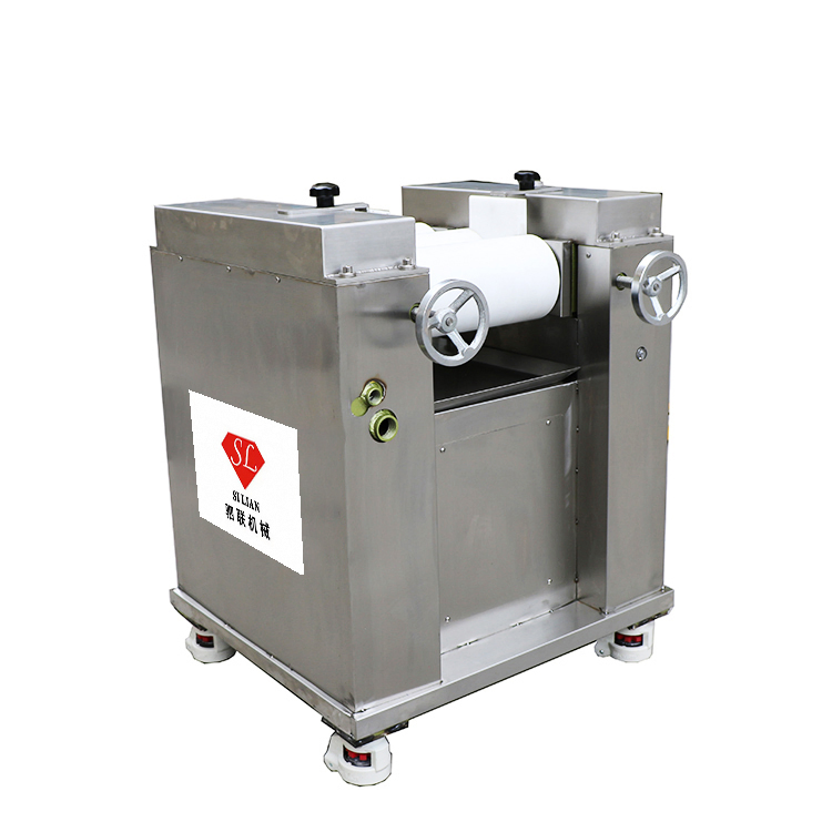 High Hardness Ceramic Roller Three Roll Mill Cosmetic Daily Chemical Lipstick Ointment Coating Grinder Raw Material Fine Processing Grinding Equipment