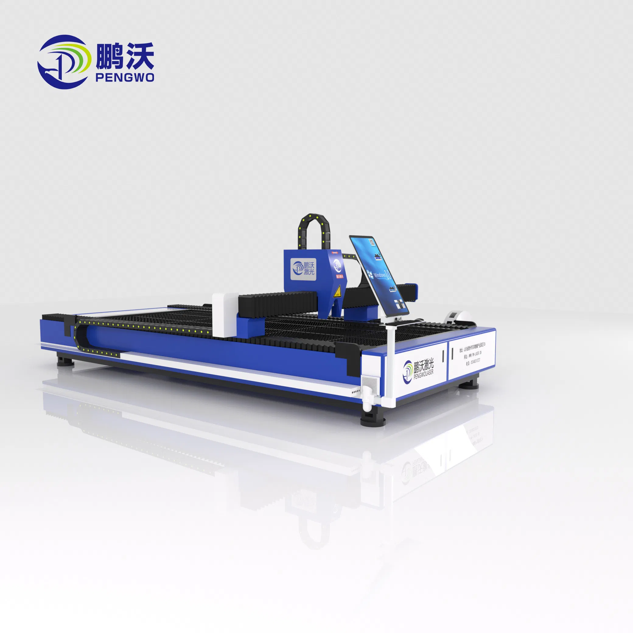 High-Power Fitness Laser Cutting System for Sheets and Pipes