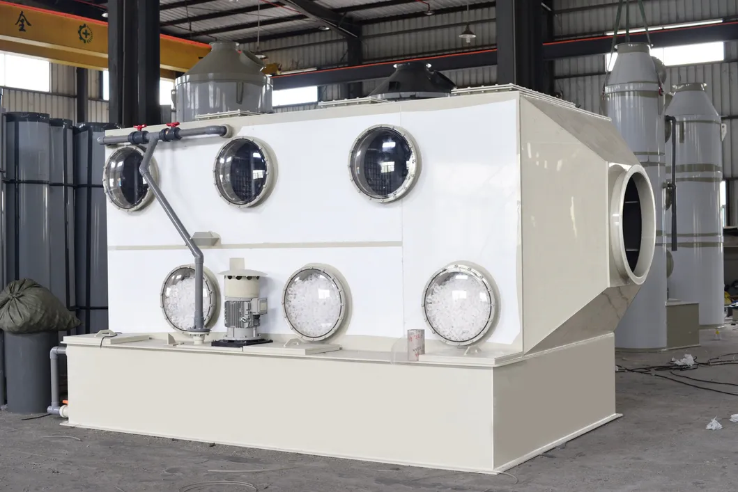 Horizontal Exhaust Gas Scrubber System