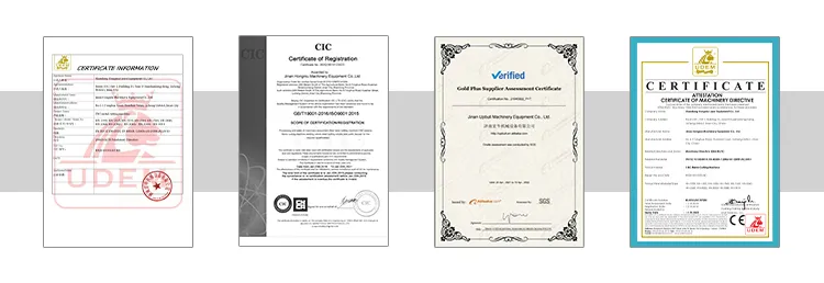 Certificates
