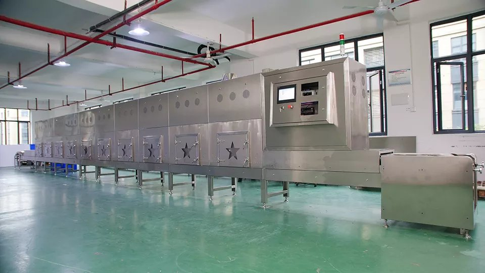 Commercial Chemical Dried Tunnel Oven Honeycomb Ceramic Drying Processing Microwave Industrial Equipment