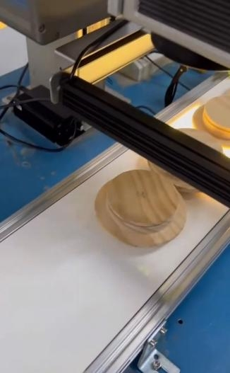 Aluminum Housing Laser Marking System Fiber