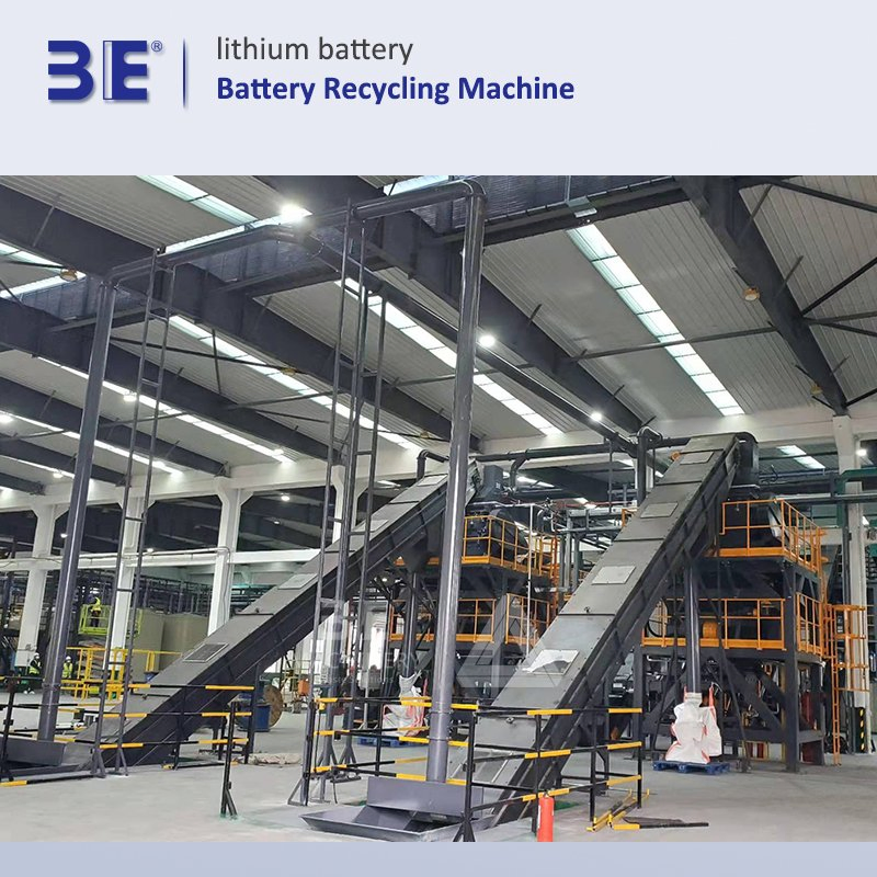 Power Battery Lithium Battery Electrode Sheet Crushing Recycling System