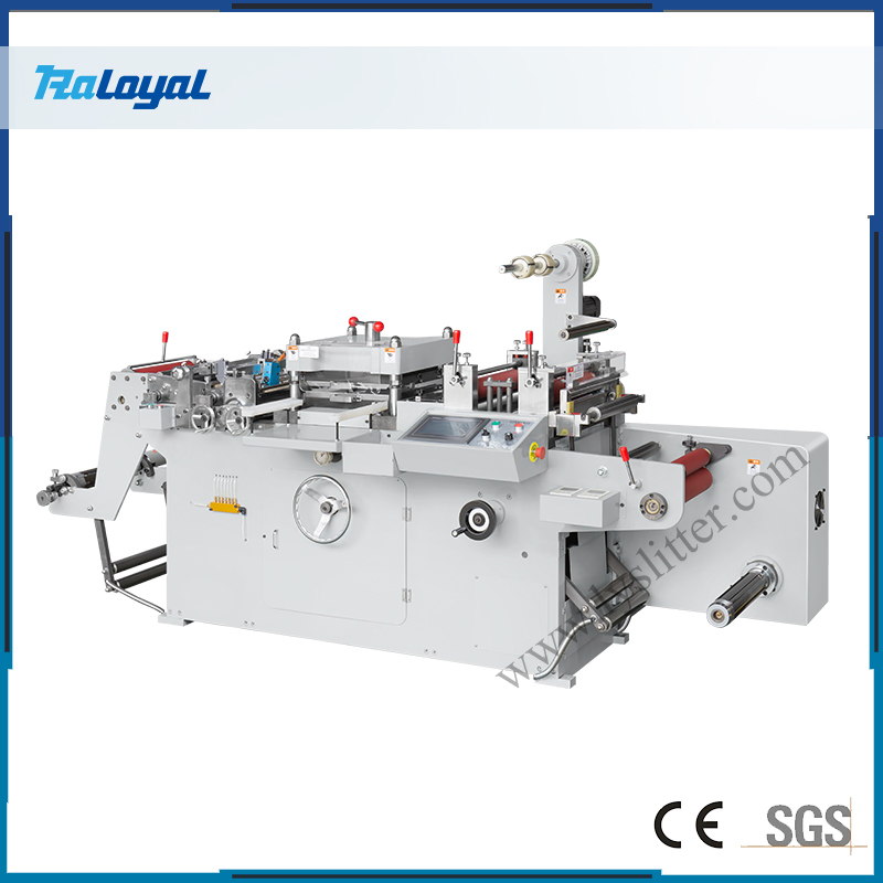 Automatic Self-Adhesive Stickers Laser Anti-Counterfeit Flat Bed Label Die-Cutting Machine