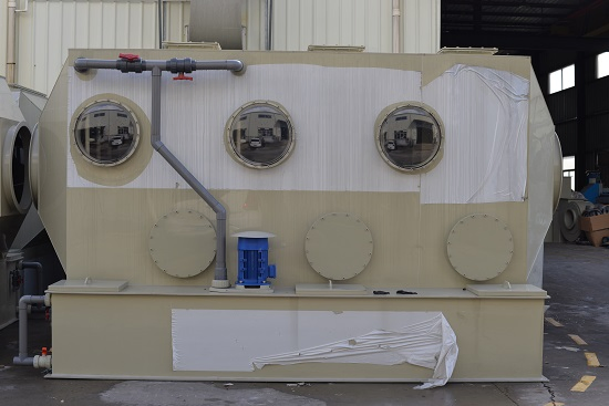 Horizontal Exhaust Gas Scrubber System