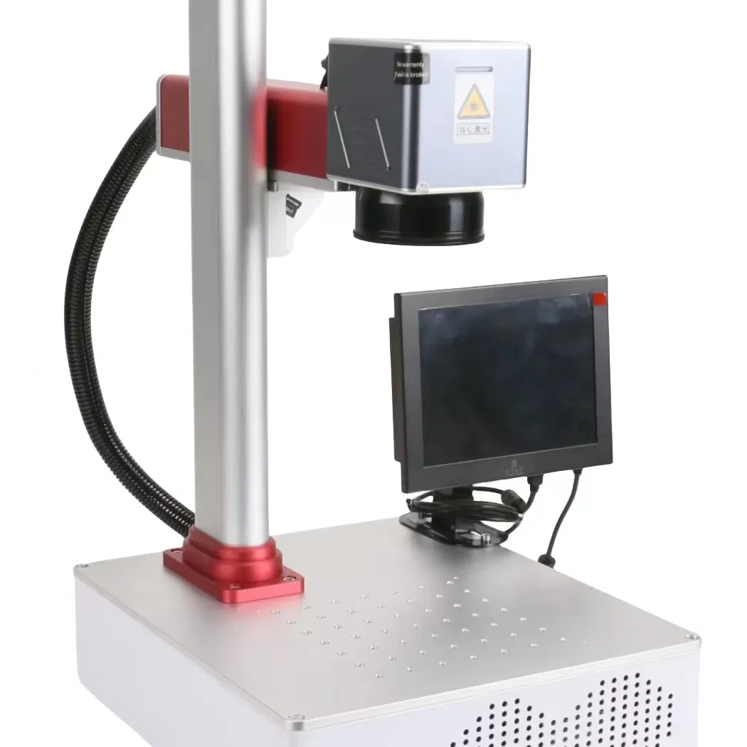 Ra 20W/30W/50W Mini Fiber Laser Marker / High-Speed Dynamic Marking for Titanium-Stainless-Aluminum Alloys / Portable Precision Engraving System with Raycus/Ipg