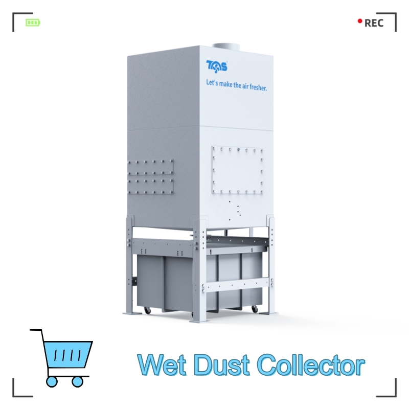 Stainless Steel Wet Scrubber Dust Collector for Bending Cutting Industry