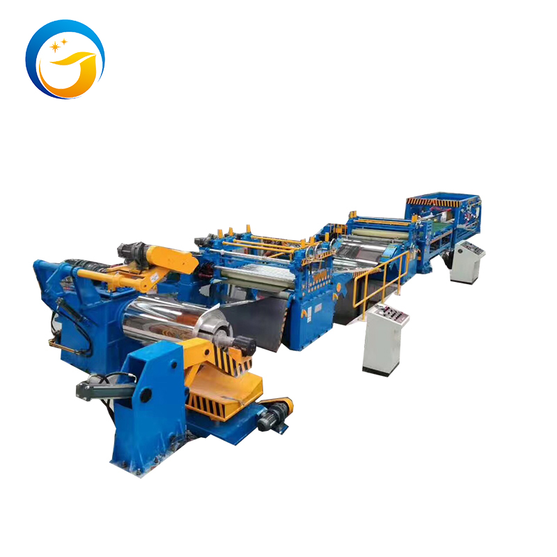 Precision Coil Steel Slitting and Length Cutting System