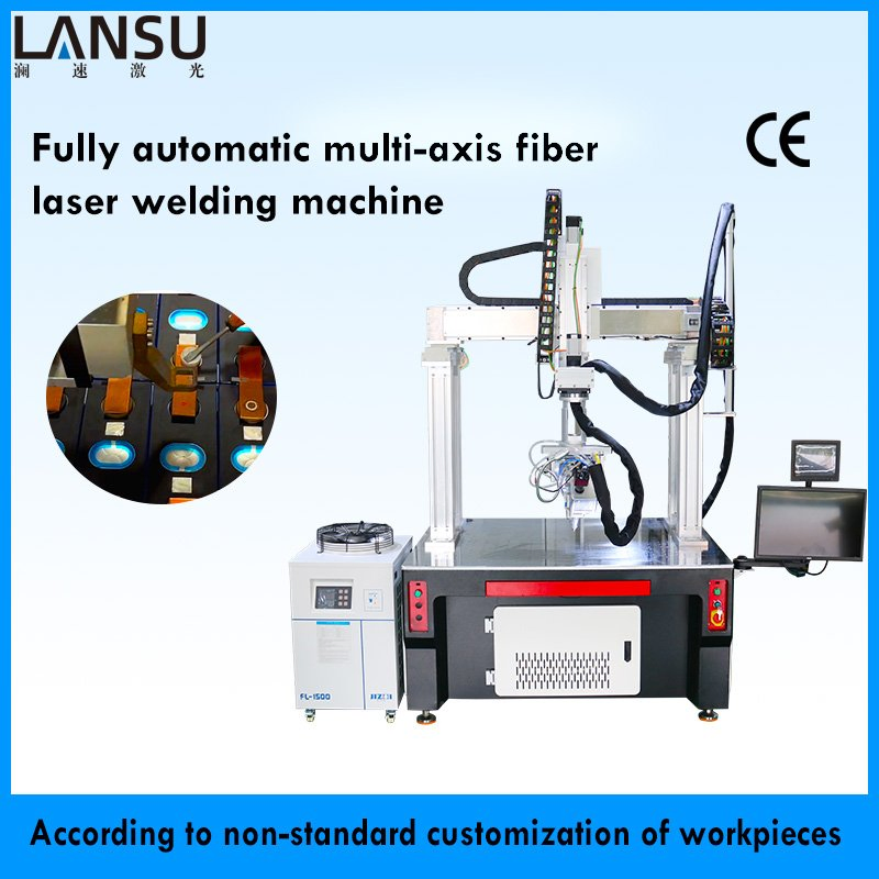 Lansu High Stability Gantry Laser Welding Machine for Thick Metal