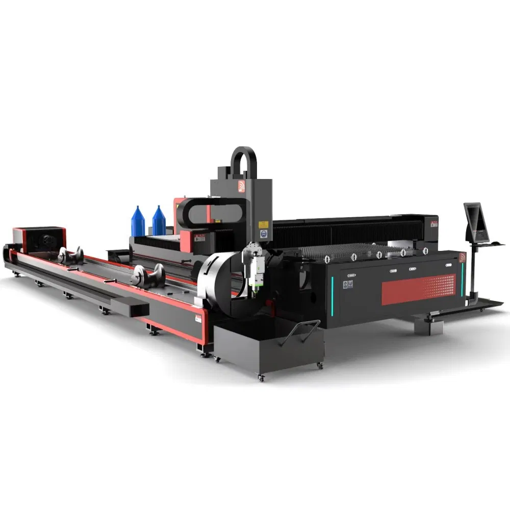Automatic CNC Fiber Laser Cutting Machine 1000W-1500W for Thin Carbon Steel Stainless Steel Metal Sheet Plate