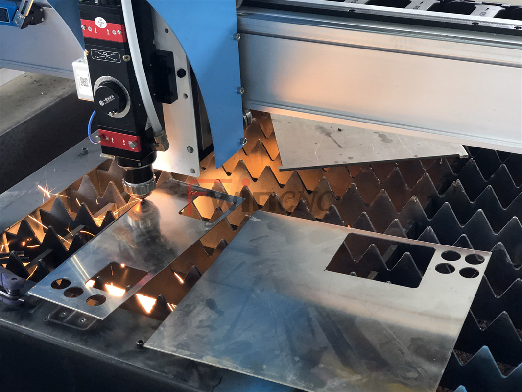 Portable CNC Fiber Laser Cutting Machine for Thin Mild Steel Copper Stainless Steel Sheet