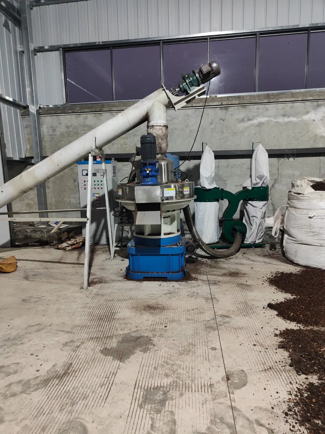 Complete Biomass Pellet Production System