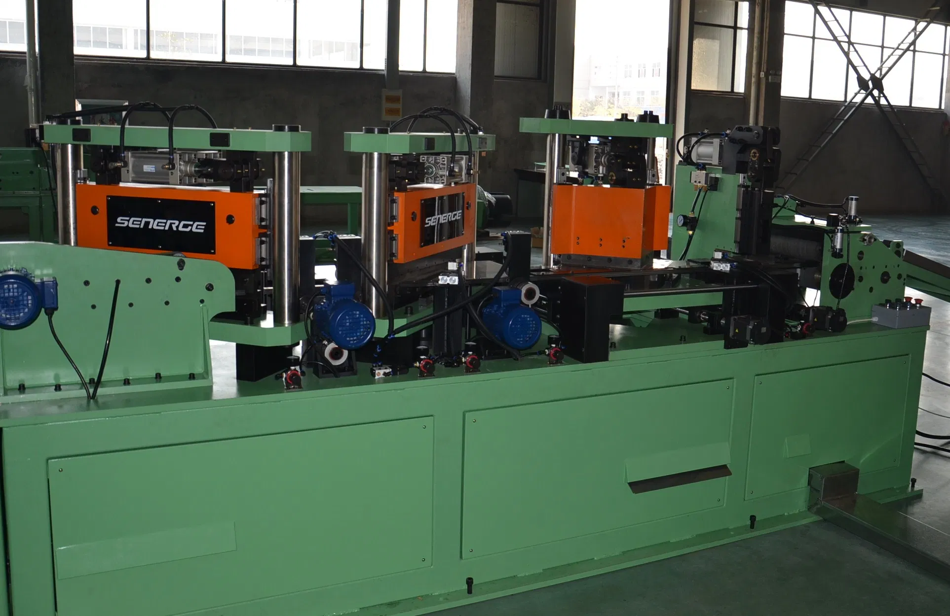 300mm Width Lamination High Precision Transformer Core Lamination V Notching Machine