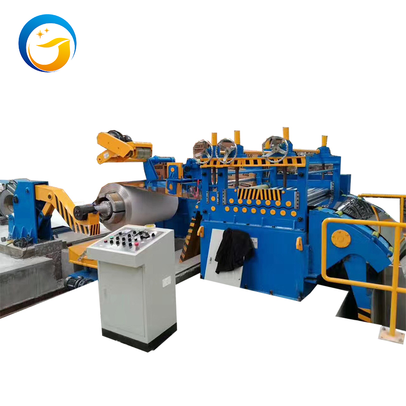 Precision Coil Steel Slitting and Length Cutting System