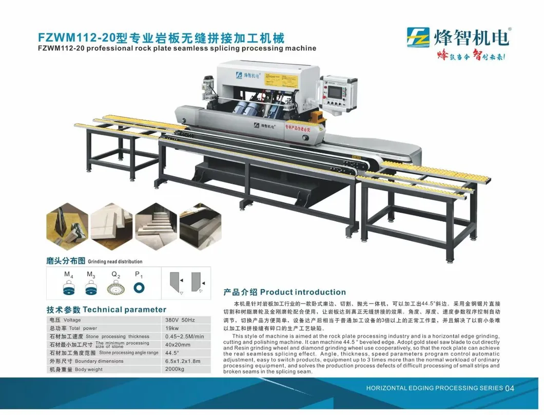 4-Motor Edging Machine