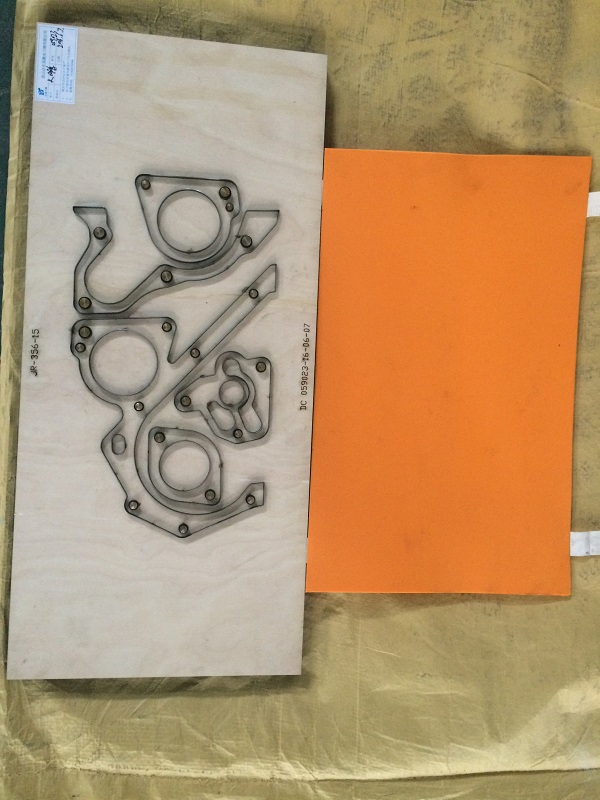 Automotive Use Oil Resistant Gaskets Die Cutting Machine