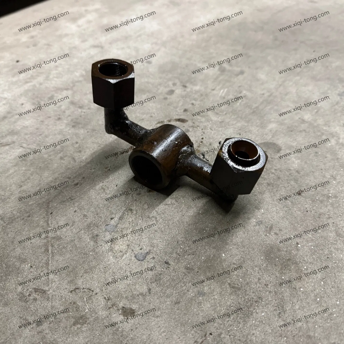 Zq203-100 Oil Well Equipment Power Tong/Hydraulic Power Tong/Power Tong Parts-------Air Tire Triple Fitting