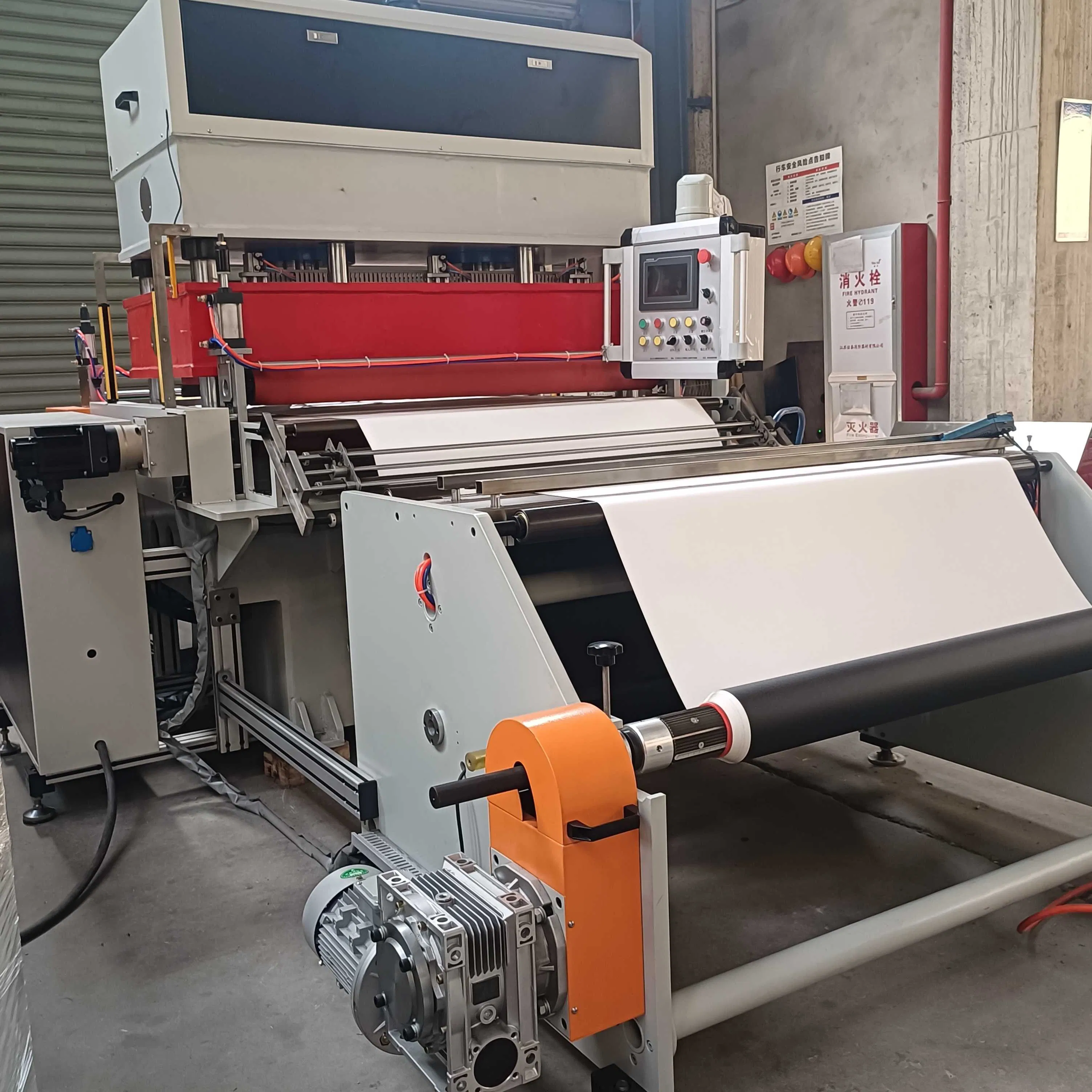HDPE Die Cut Fixing Liner Board Die Cutting Machine