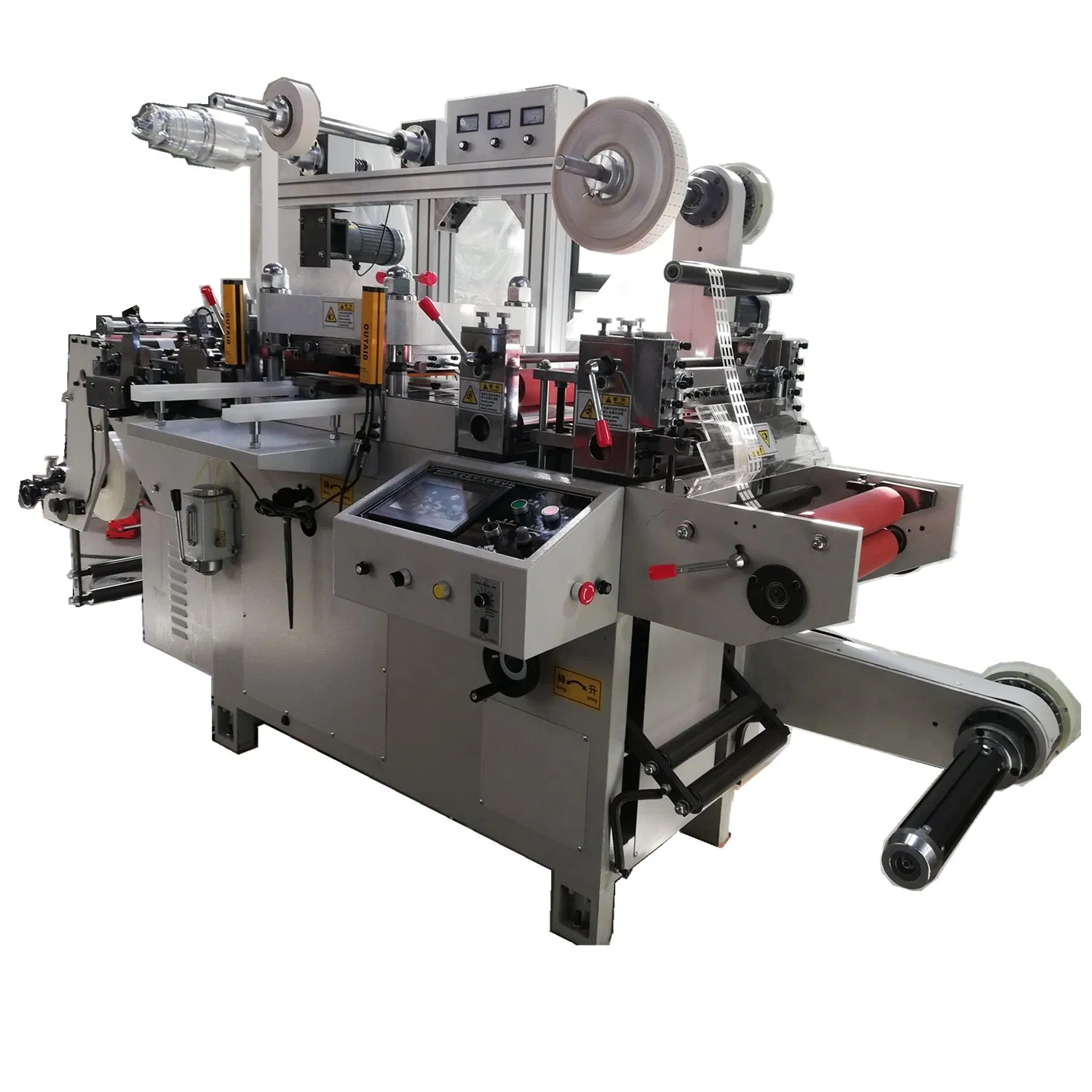 Roll to Roll Roll to Sheet LCD Backlight Film Mylar Flatbed Die Cutting Machine (DP-320B)