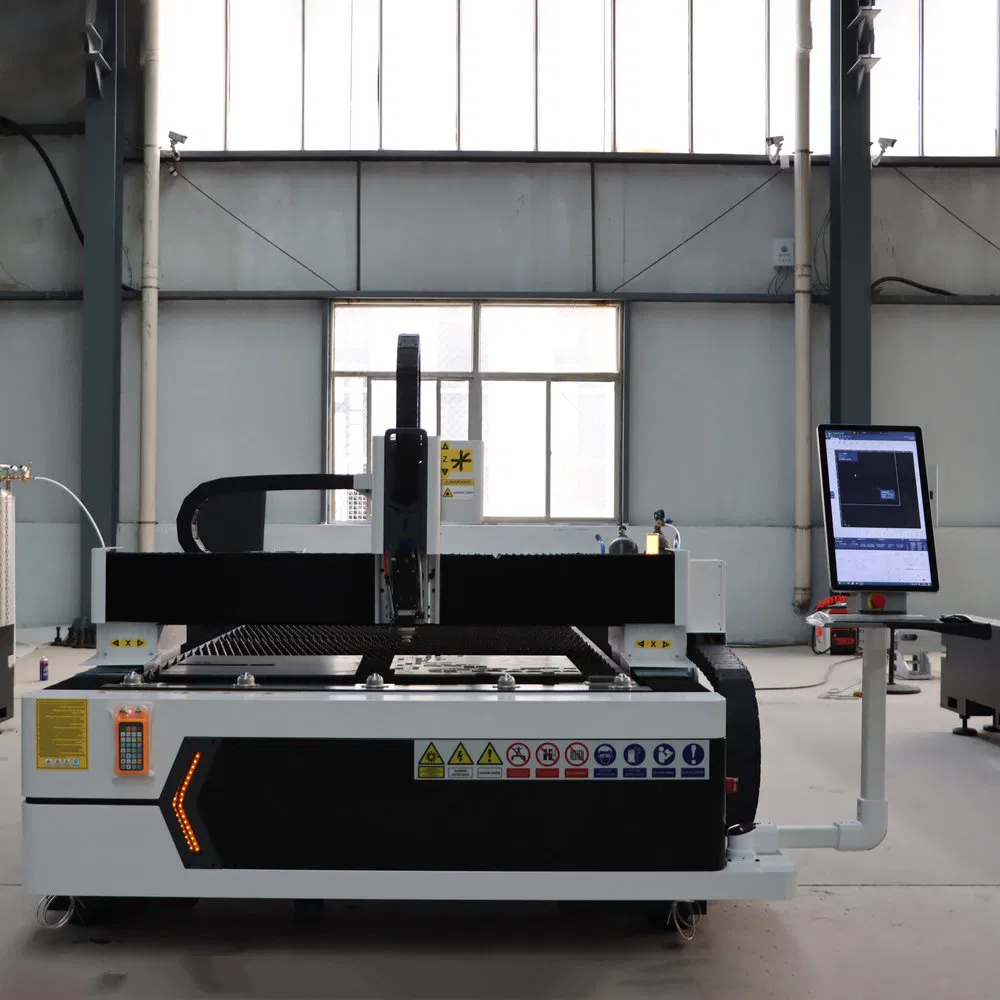 Low Noise Industrial Fiber Laser Cutting System for Signage Boards