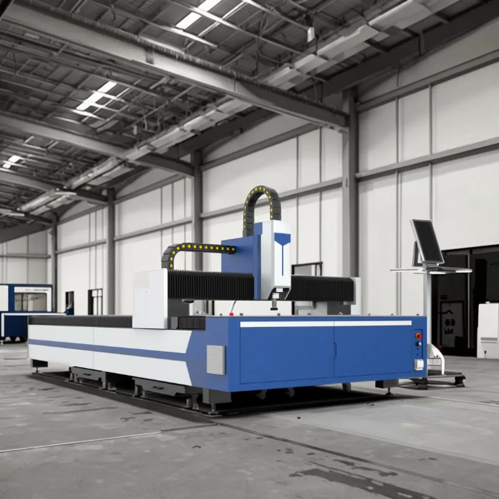 High-Precision Industrial CNC Fiber Laser Cutter for Metalwork
