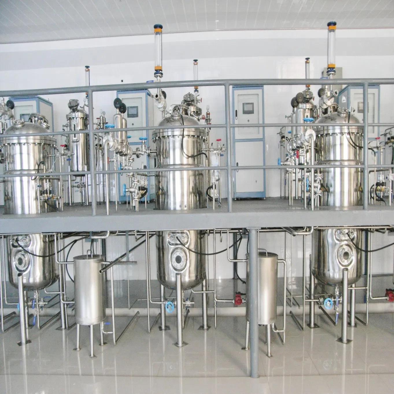 Industrial Automatic Fermenter System with Sterile Design