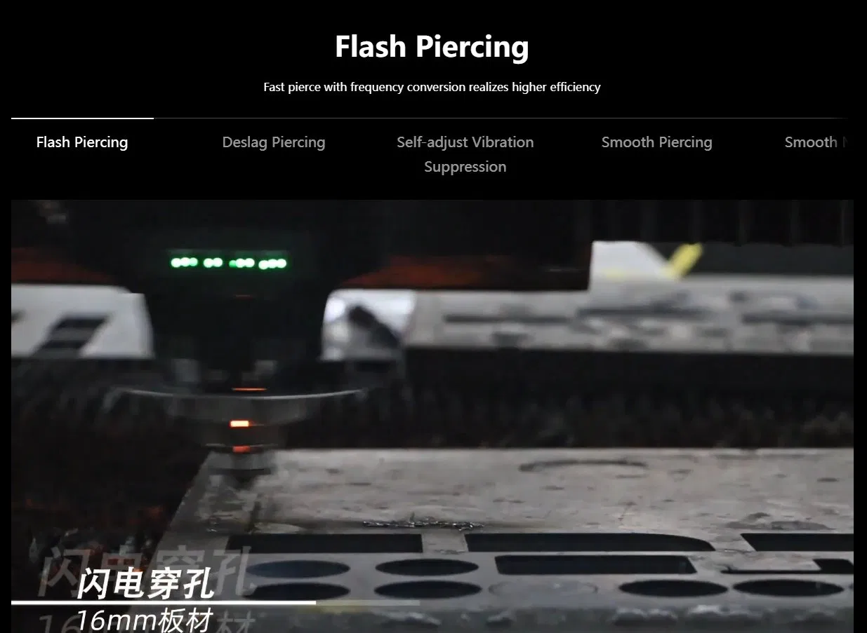 Bochu Fscut 6000 Metal Fiber Laser Cutting Machine Control System