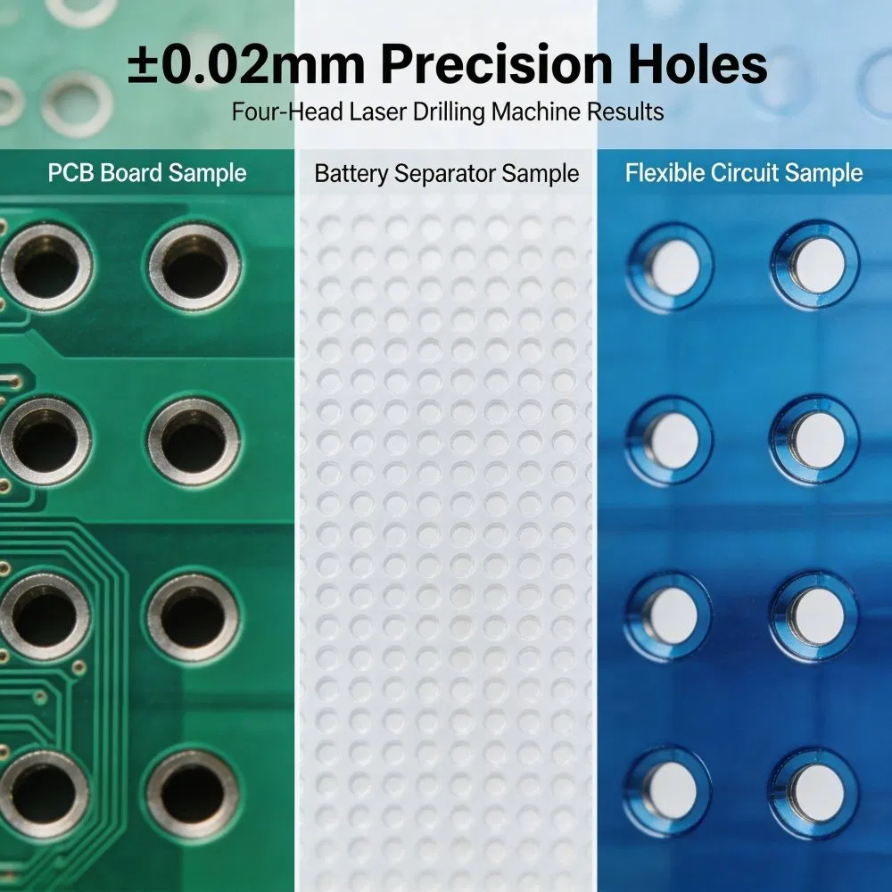 Game-Changing 4-Head Laser Drilling Equipment: Revolutionary Simultaneous Processing for Next-Generation Electronics Manufacturing - Unmatched Speed &amp; Precision