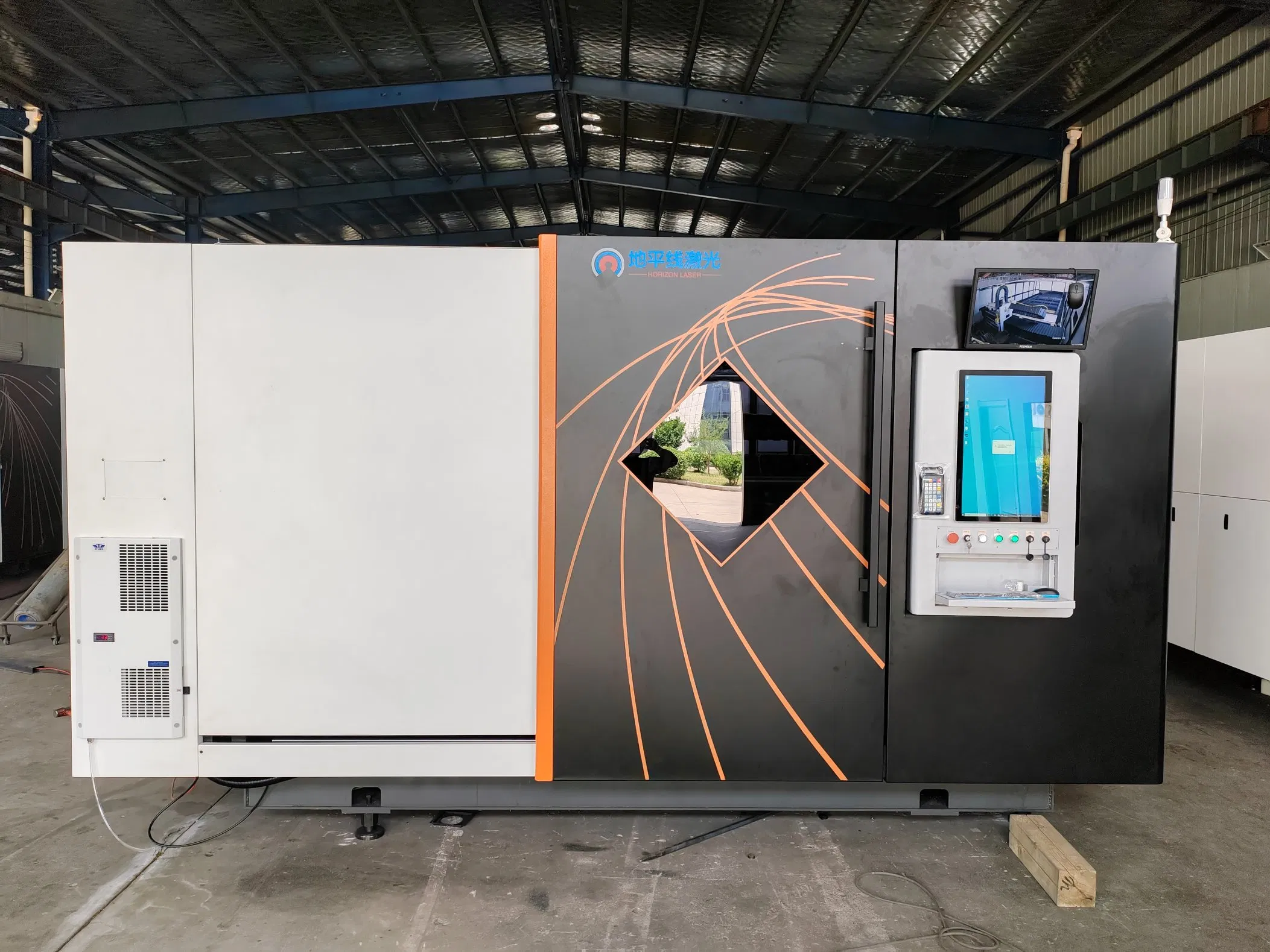 High-Precision CNC Laser Cutter for Industrial Metal Plates
