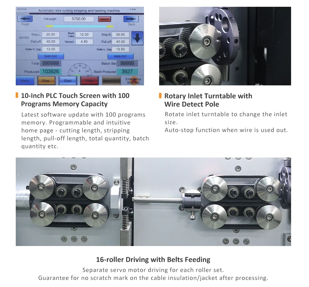 Cable stripping detail 1