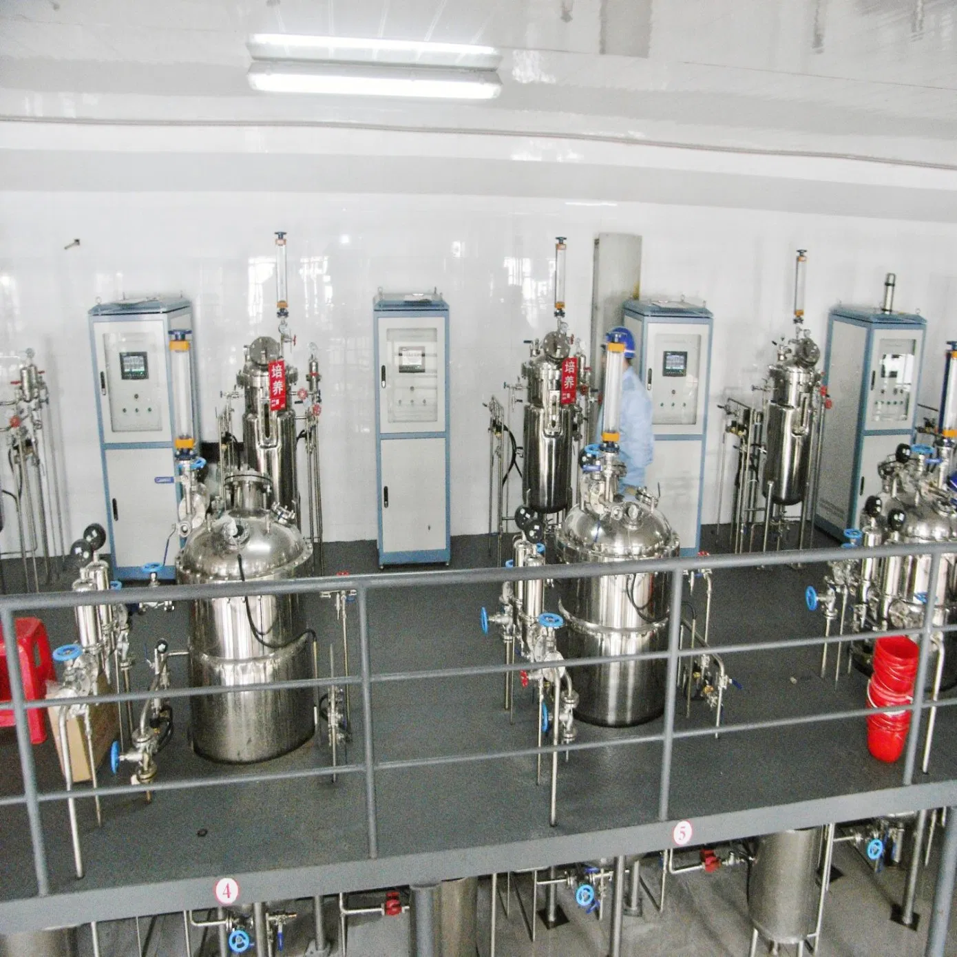 Industrial Automatic Fermenter System for Yeast Production