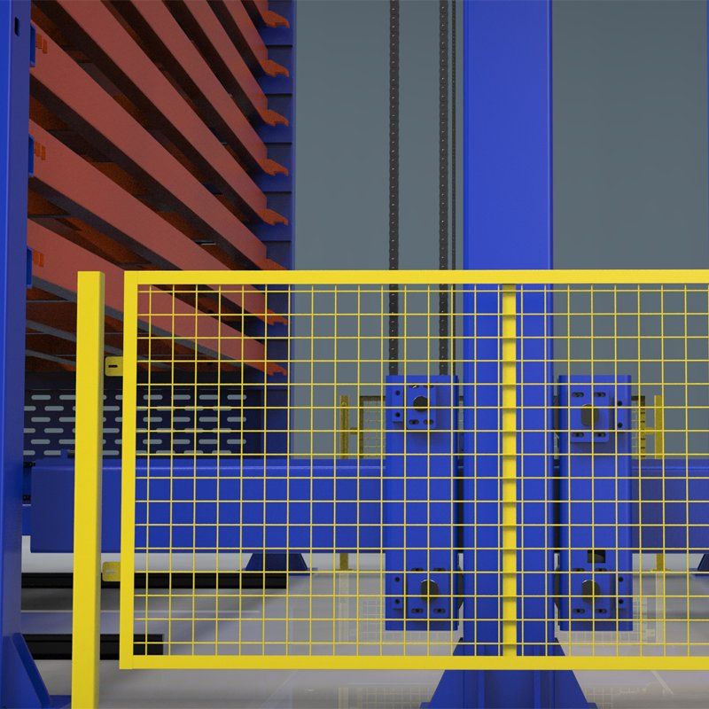 Advanced Dual-Tower Sheet Metal Storage and Laser Cutting System