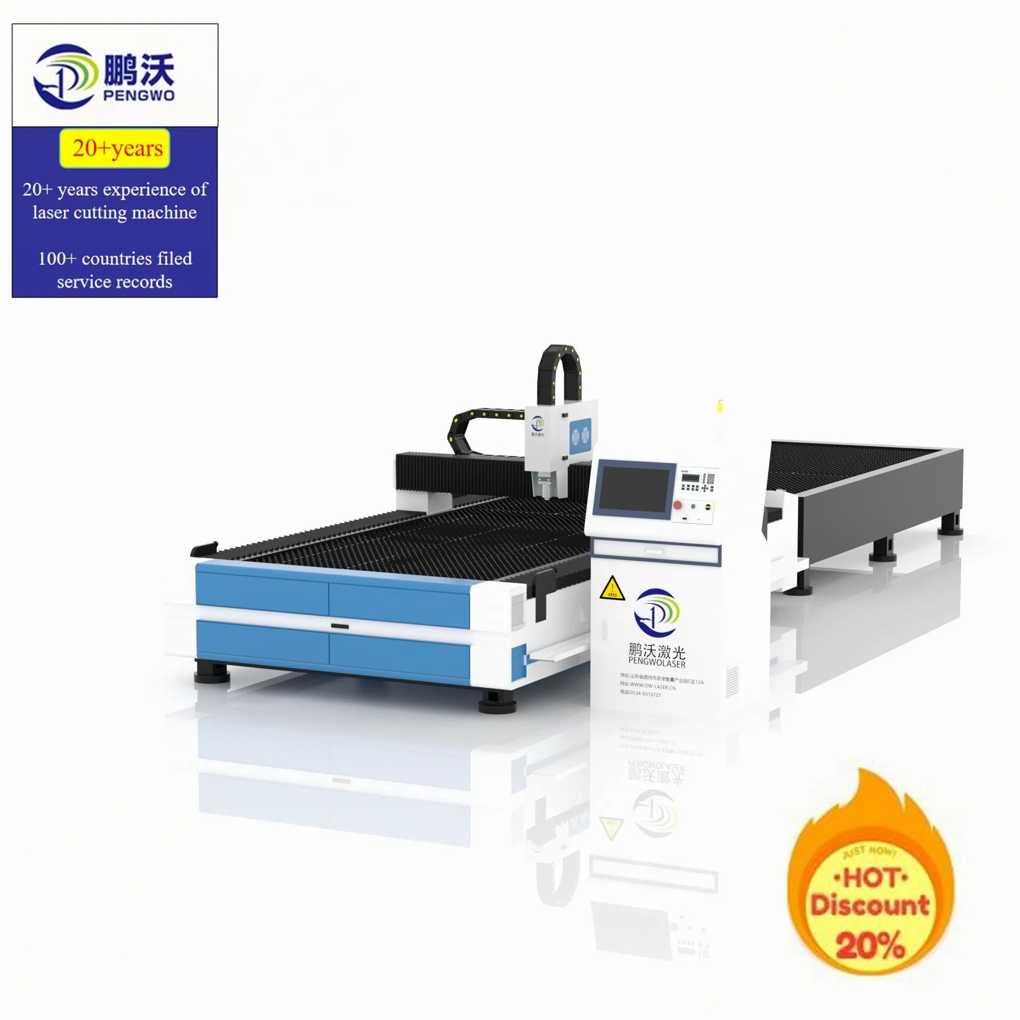 High-Precision 60kw Fiber Laser Cutting System for Metal Fabrication