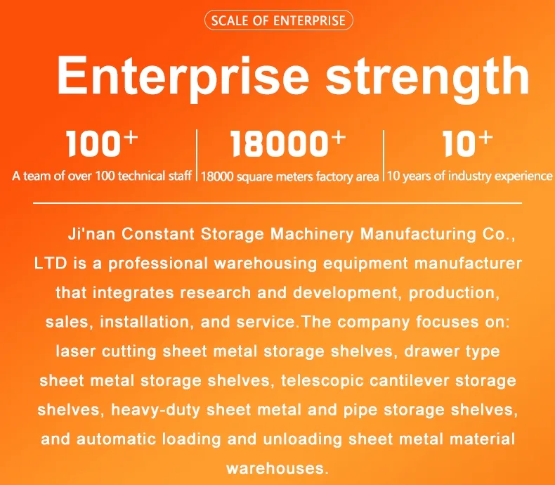 Advanced Dual-Tower Sheet Metal Storage