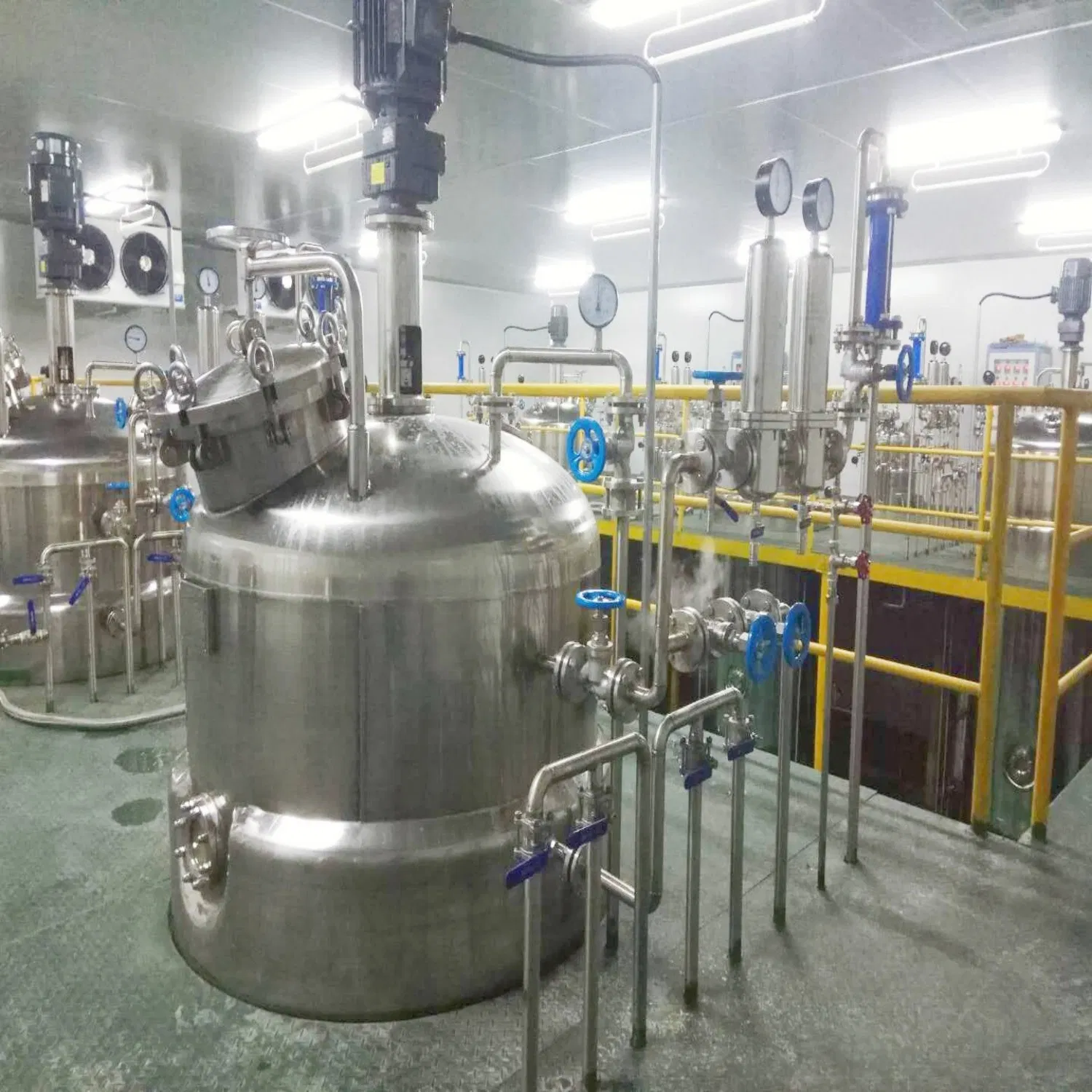 Industrial Automatic Fermenter System with Sterile Design