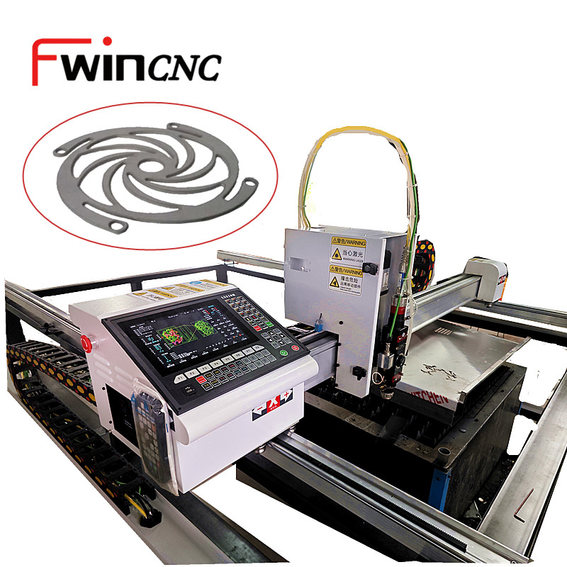 Portable CNC Fiber Laser Cutting Machine for Thin Mild Steel Copper Stainless Steel Sheet