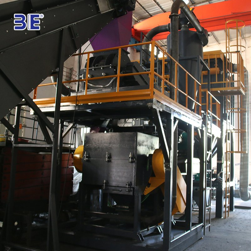 Power Battery Lithium Battery Electrode Sheet Crushing Recycling System