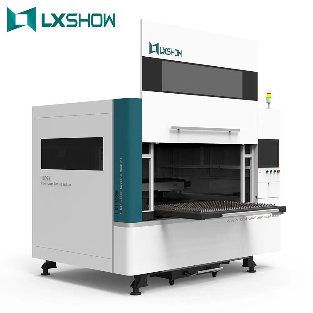 Lxf1390 Mini Thin Metal Plate High Precision CNC Fiber Laser Cutting Machine