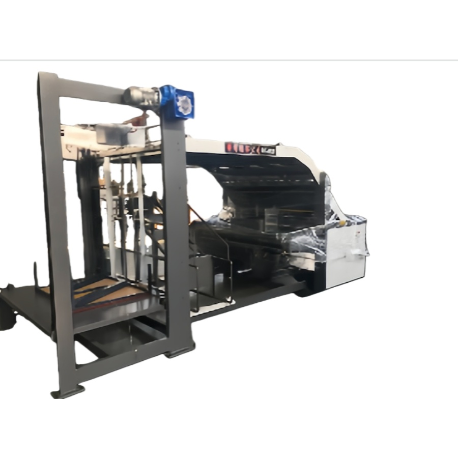 High Table Semi-Automatic Flute Laminating Machine Die Cutting Folder Gluing Machine