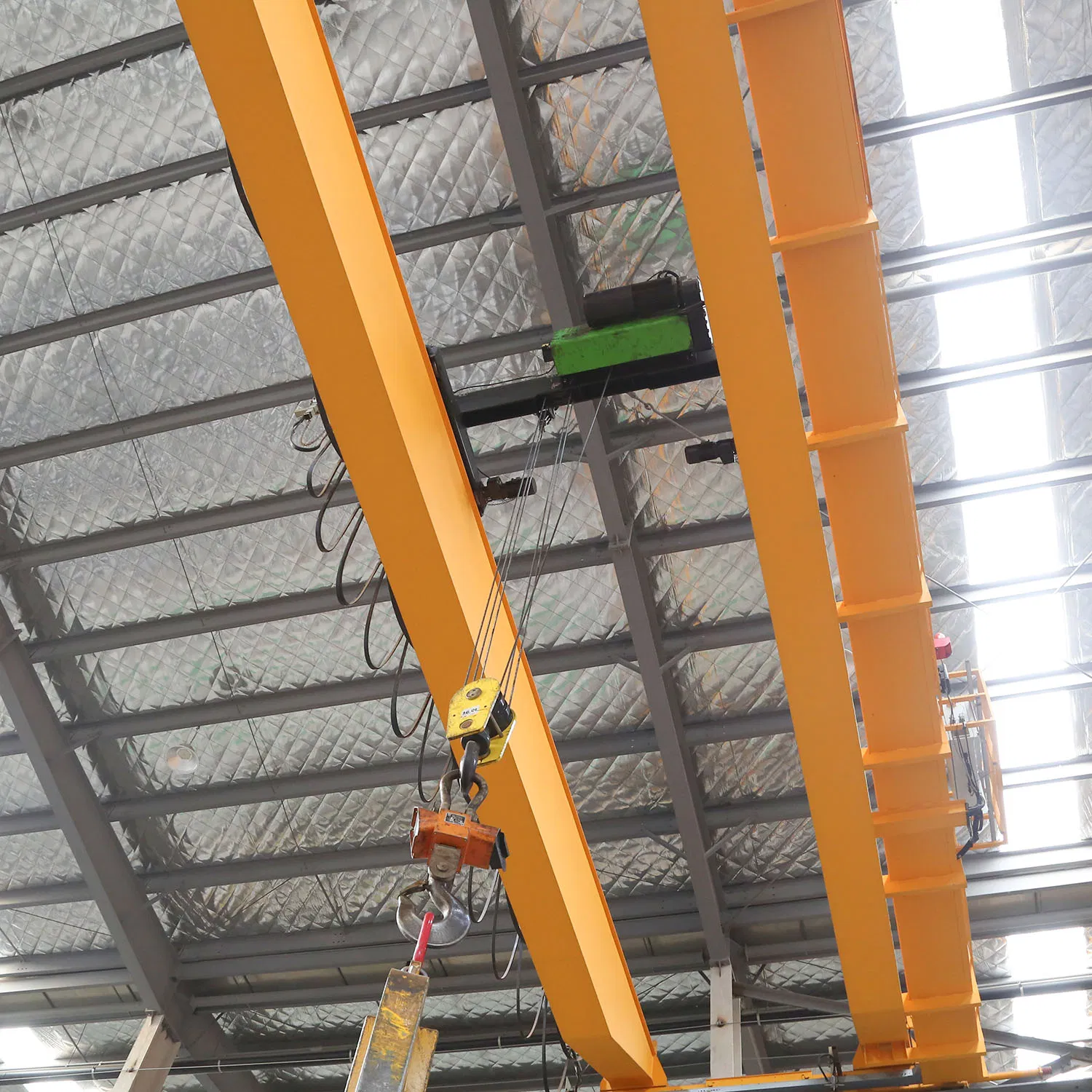 High-Level Configuration Electric Double Girder Overhead Crane System