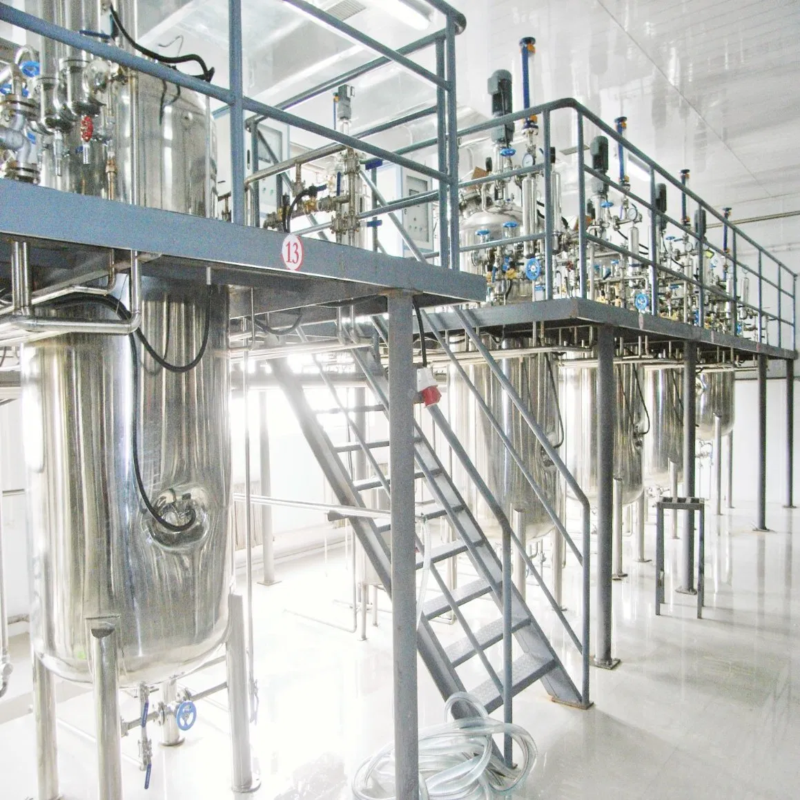 Industrial Automatic Fermenter System for Yeast Production