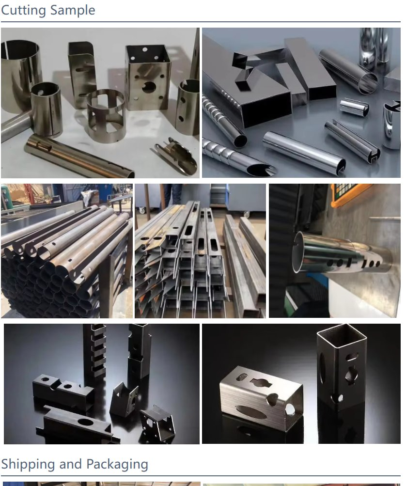 High-Precision Industrial Fiber Laser Cutter for Metal Tubes