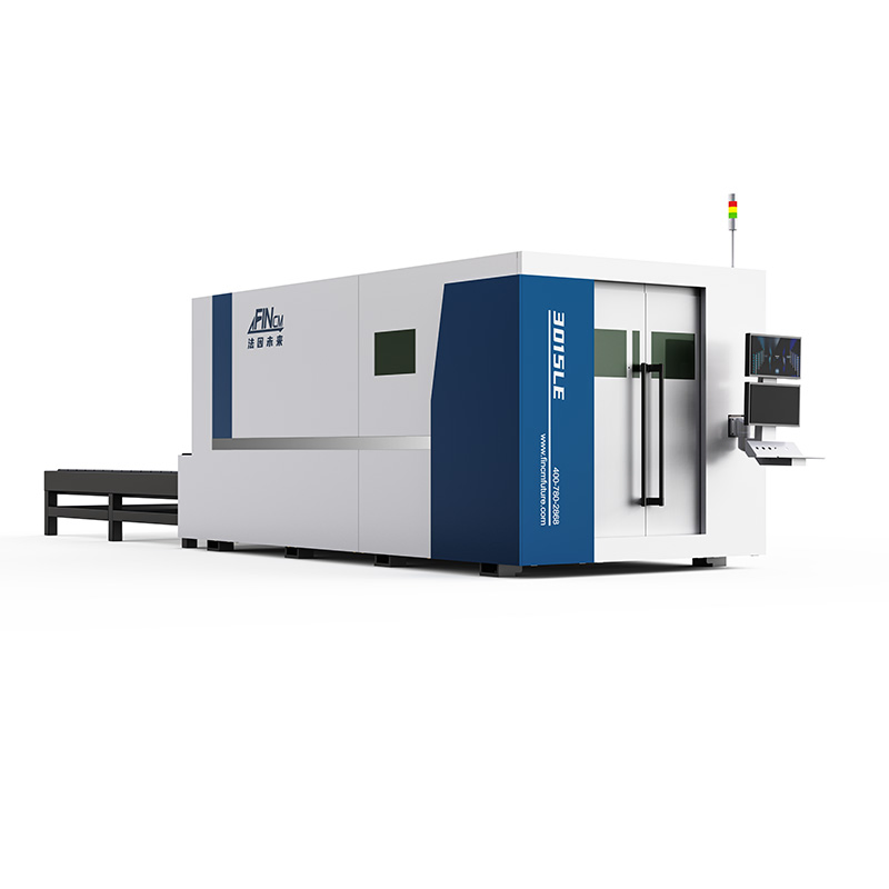 Whole Cover High Precision 4000W 6000W Thin Thick Steel Plate Fiber Laser Cutting Machine