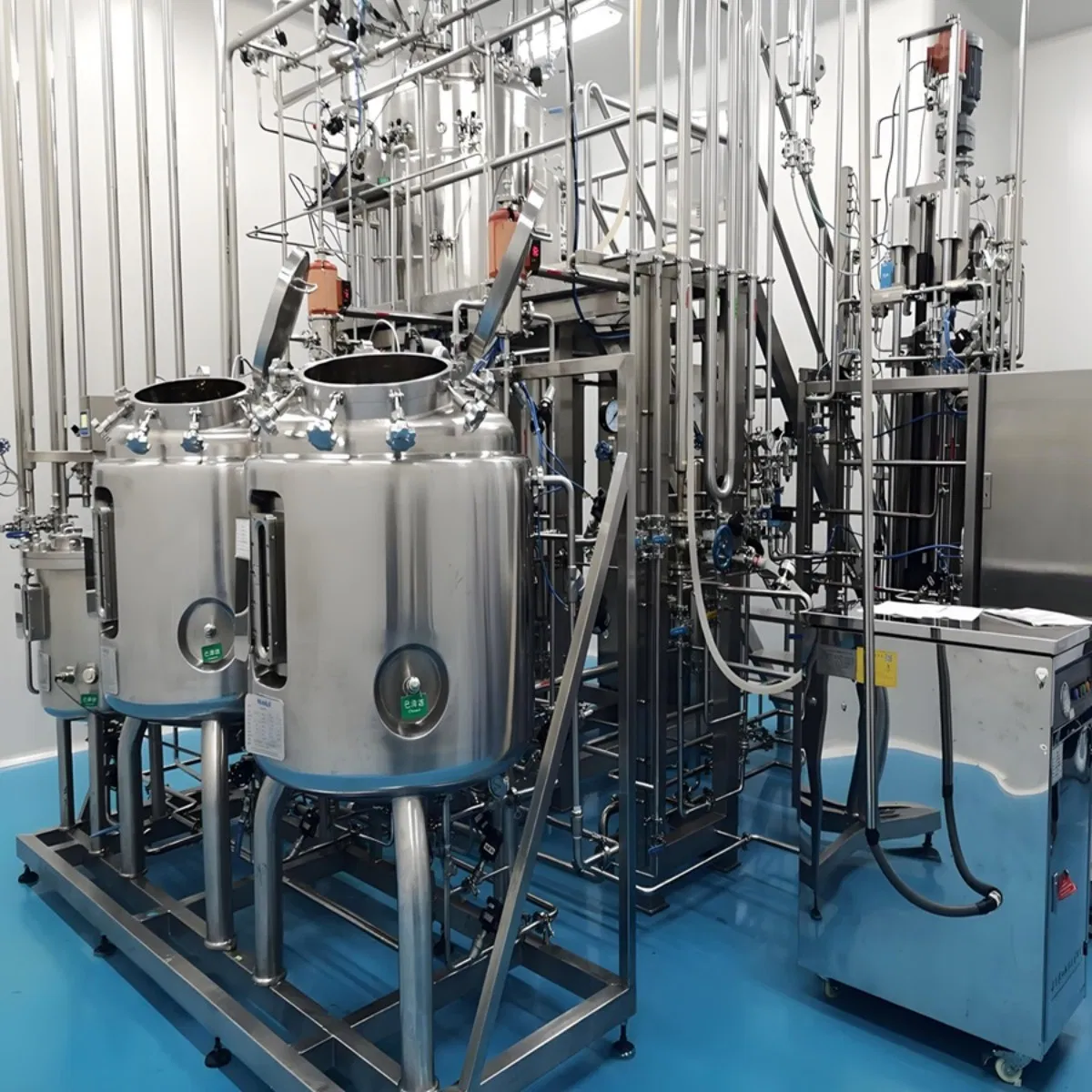 High Efficiency CIP System for Bioreactor Sanitization
